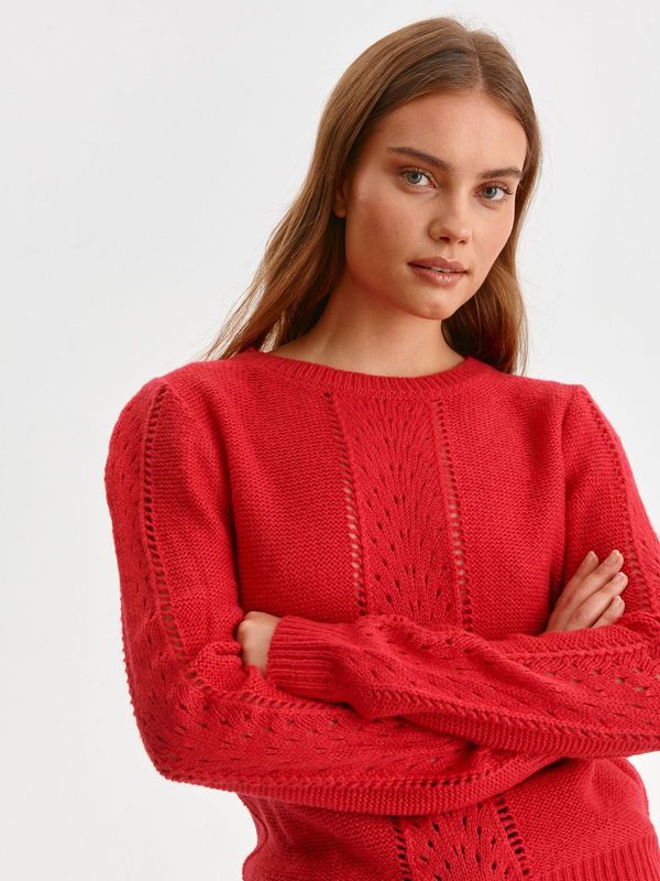 Top Secret Дамски пуловер Top Secret RED