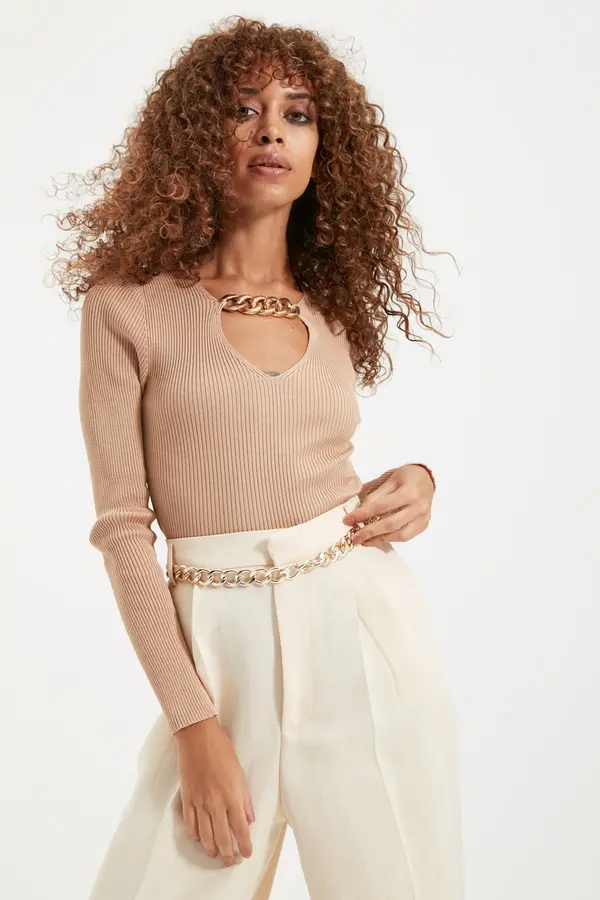 Trendyol Дамски пуловер Trendyol Knitwear