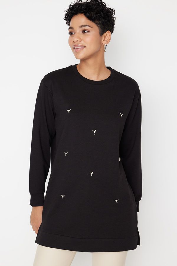 Trendyol Дамски пуловер Trendyol TCTSS22TN0072/MİNT