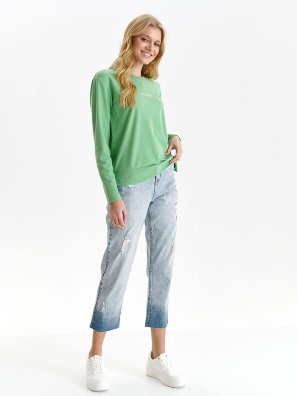 Top Secret Дамски пуловер. Top Secret Green