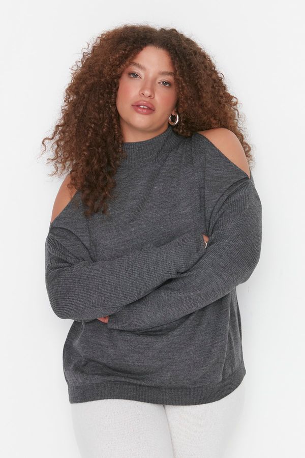 Trendyol Дамски пуловер. Trendyol Curve