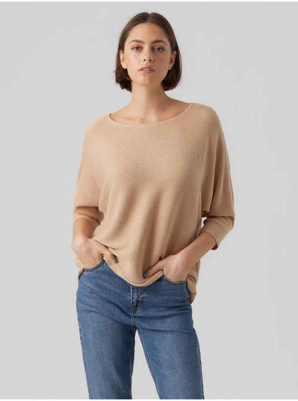 Vero Moda Дамски пуловер. Vero Moda Beige