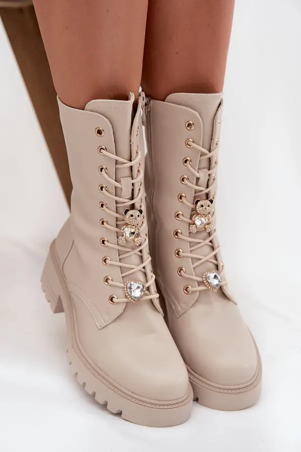 Boto Дамски работни ботуши с катарами Iravine