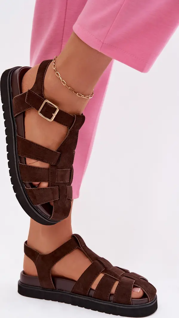 Boto Дамски римски сандали с платформа