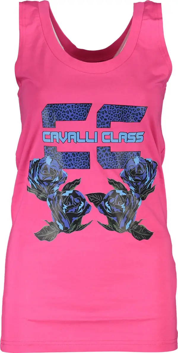 Cavalli Class Дамски розов потник Cavalli Class