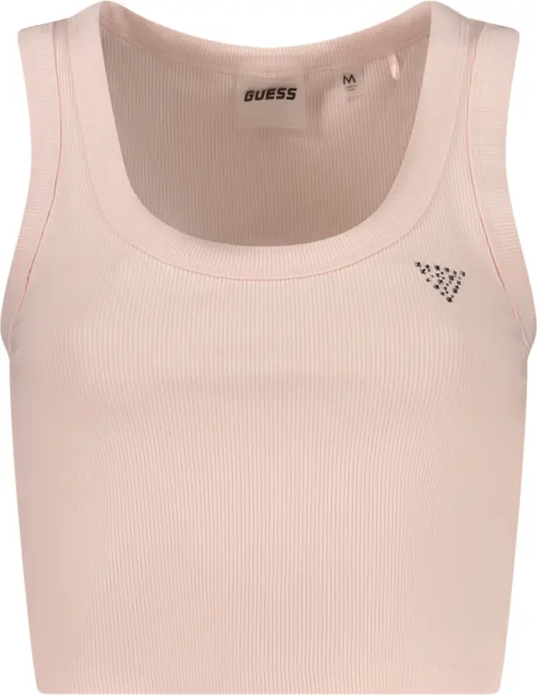 GUESS JEANS Дамски розов потник GUESS JEANS