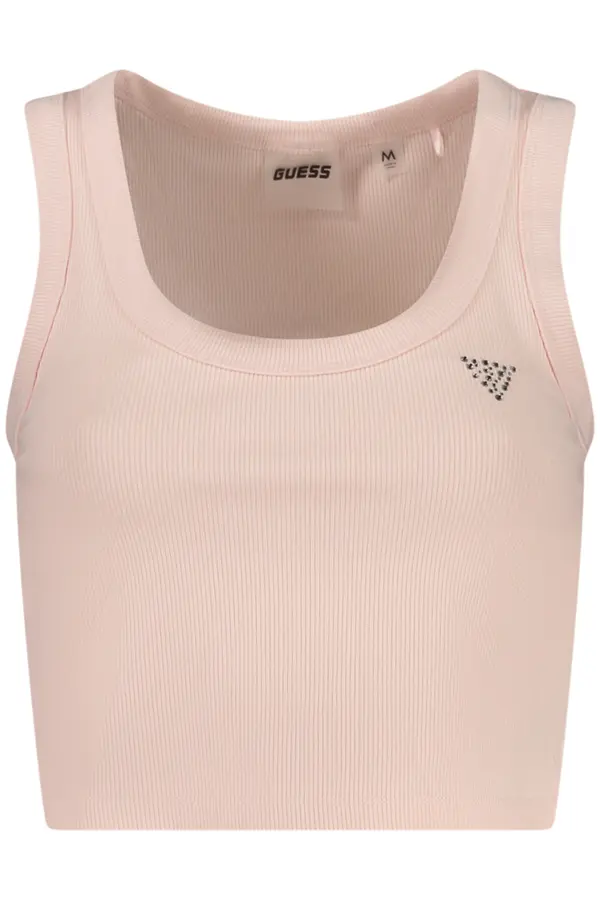 GUESS JEANS Дамски розов потник GUESS JEANS