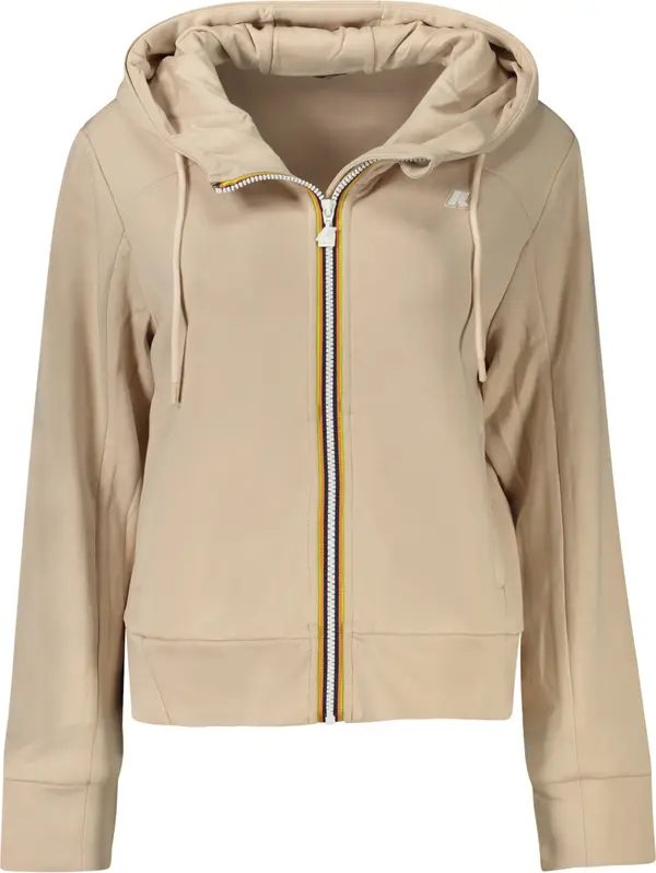 K-Way Дамски розов суитшърт с цип K-WAY