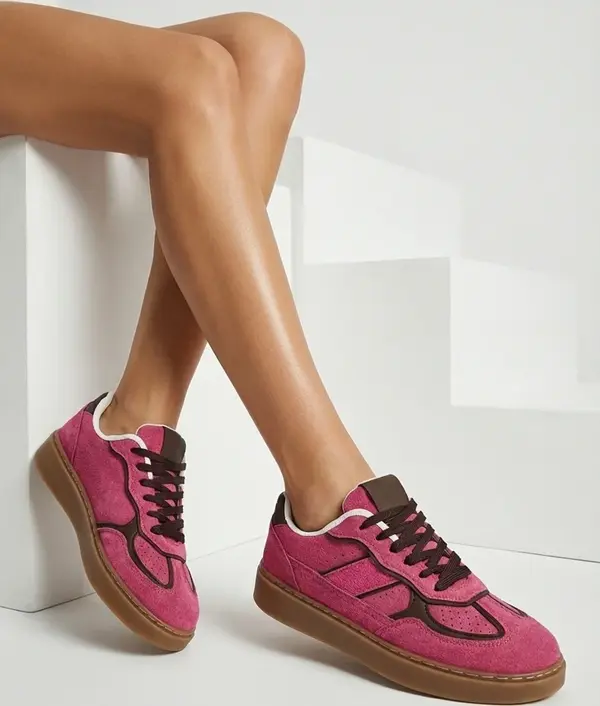 Resti Дамски розови екологични маратонки