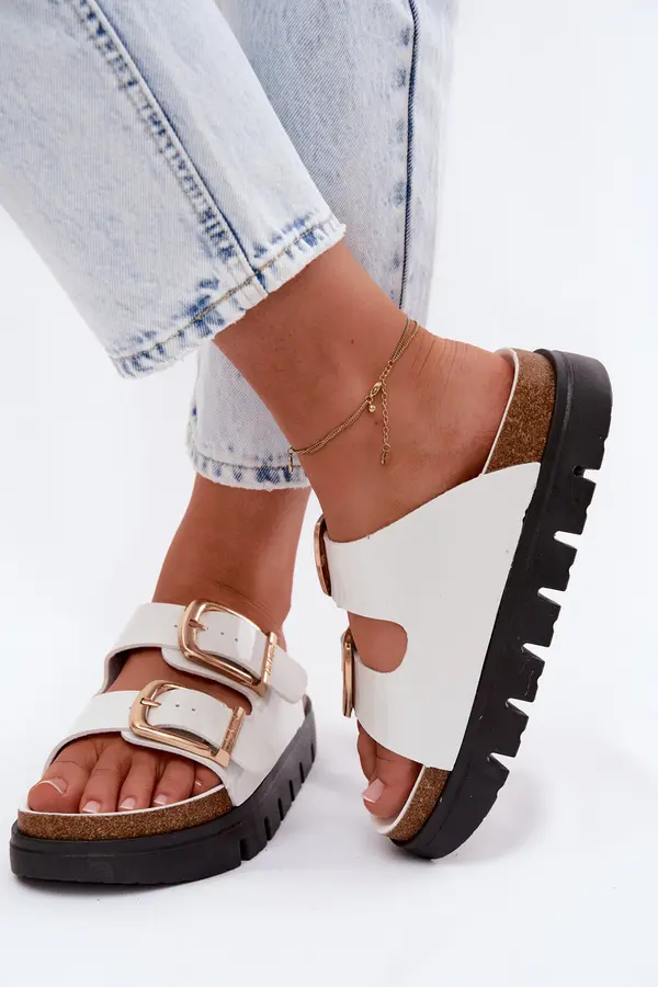 Lee Cooper Дамски сандали на платформа Lee Cooper