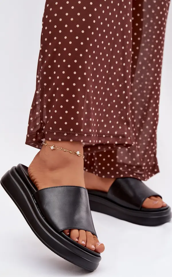 Boto Дамски сандали на платформа Tanelisse, черни