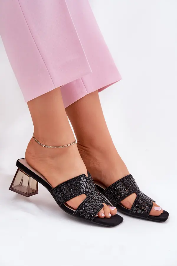 VINCEZA Дамски сандали на ток Vinceza