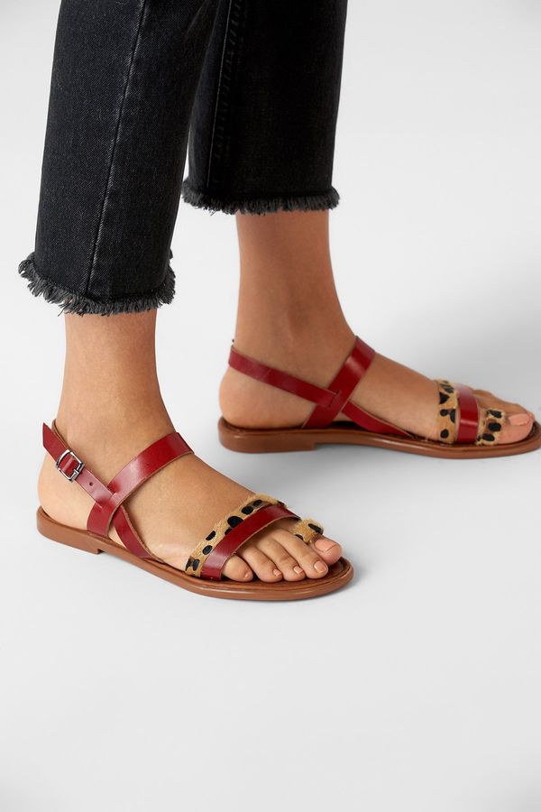 Trendyol Дамски сандали Trendyol Leopard