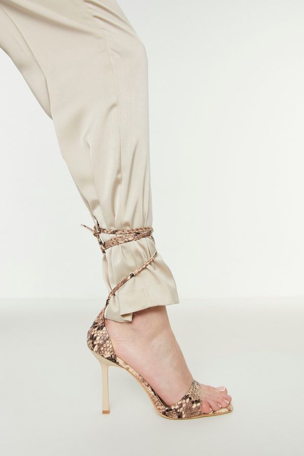 Trendyol Дамски сандали Trendyol Snake Detailed