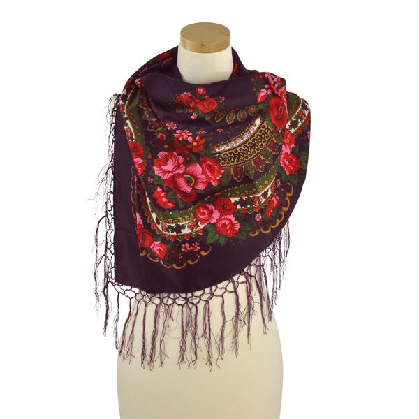 Art of Polo Дамски шал Art of Polo Art_Of_Polo_Shawl_Sz13023-11_Purple