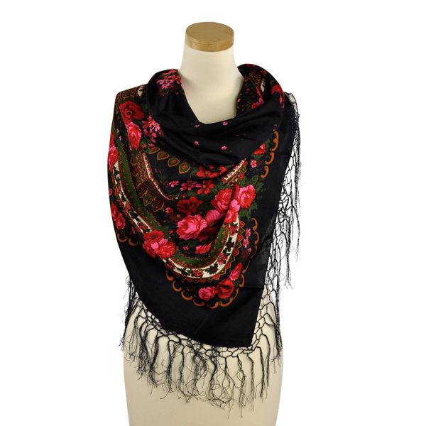 Art of Polo Дамски шал Art of Polo Art_Of_Polo_Shawl_Sz13023-3_Black