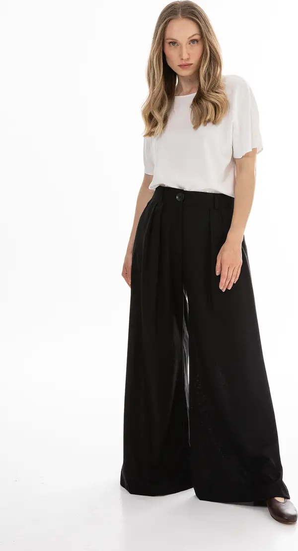 Awama Дамски широки панталони Awama