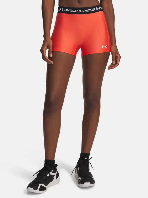 Under Armour Дамски шорти Under Armour HeatGear Shorty - ЧЕРВЕНИ