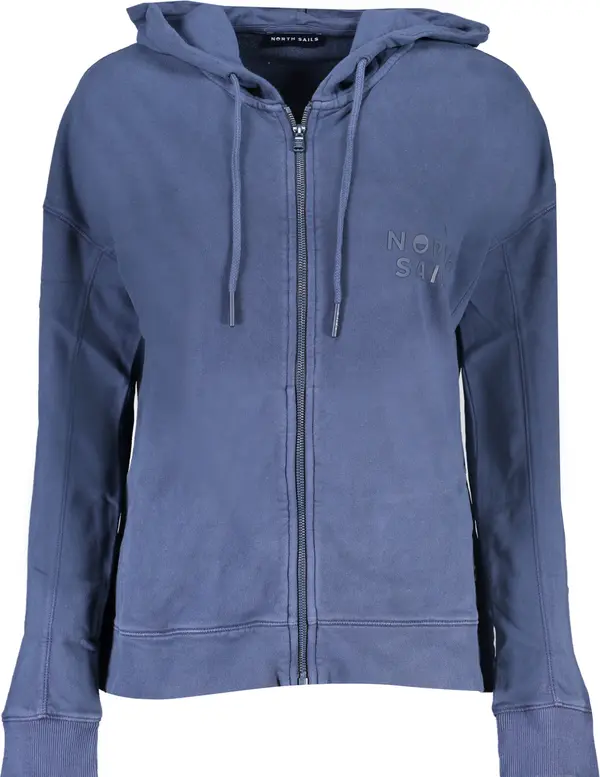 North Sails Дамски син суитшърт с цип North Sails
