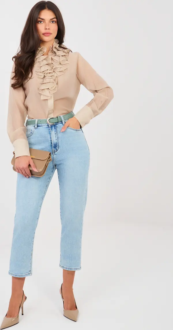 Factory Price Дамски сини дънки