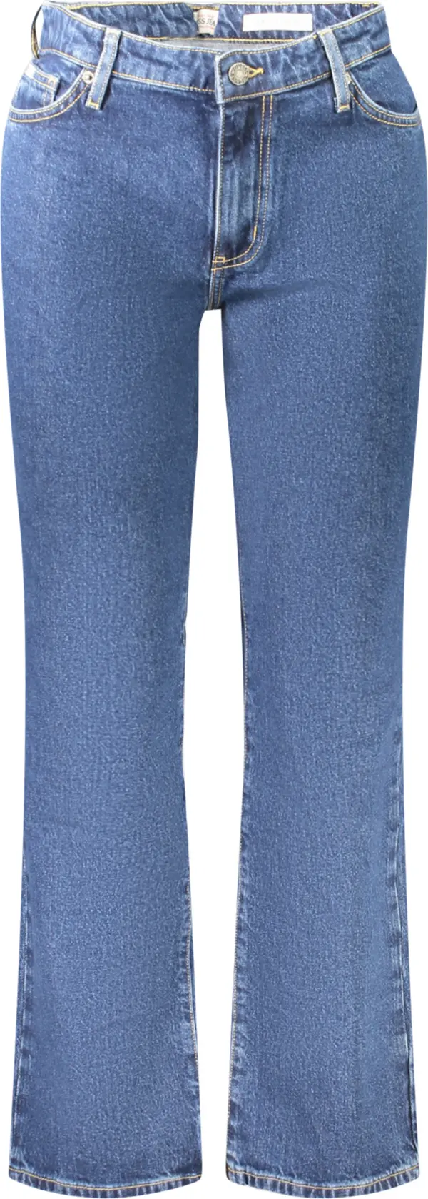 GUESS JEANS Дамски сини дънки с прав крачол