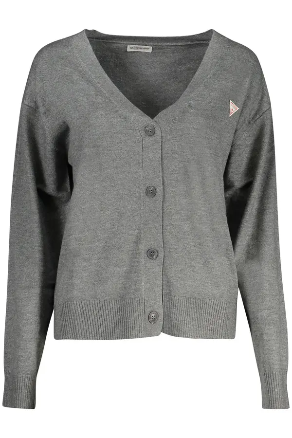 GUESS JEANS Дамски сив кардиган GUESS JEANS