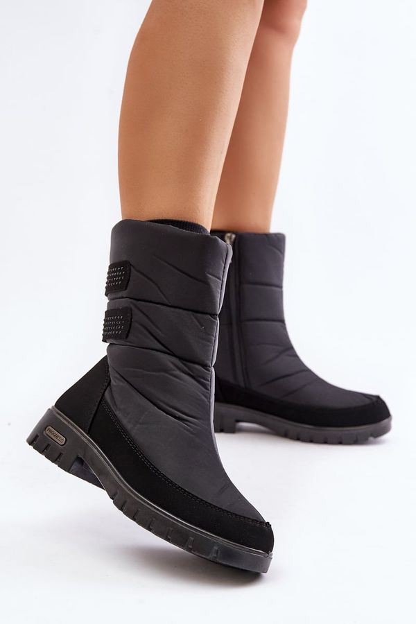 Progress Дамски Снежни Боти С цип Progress