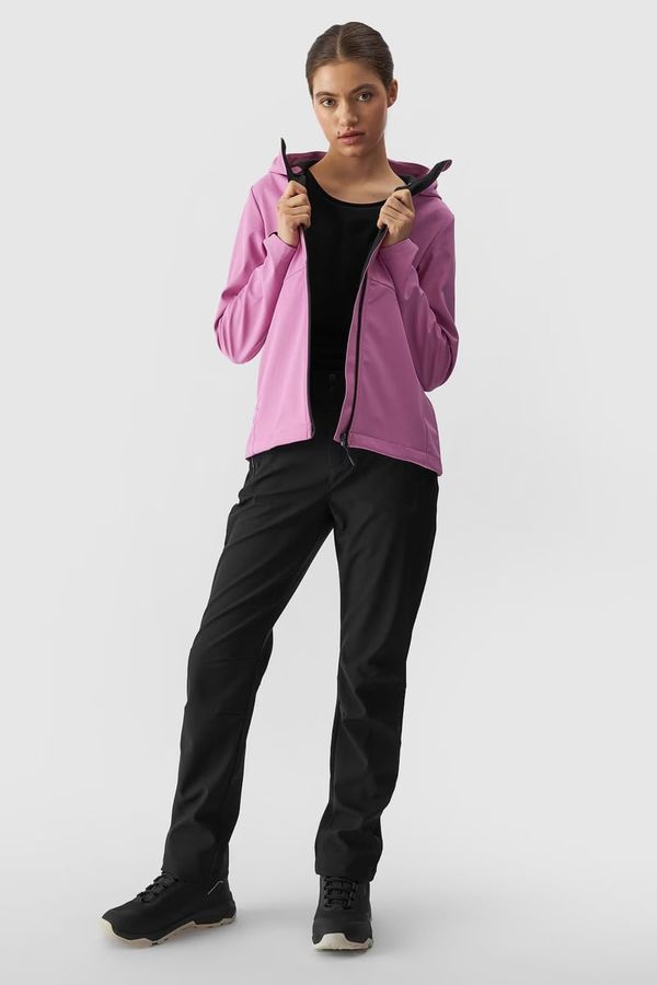 4F Дамски софтшел панталони мембрана 5000 4F Черни 4FWAW24TFT