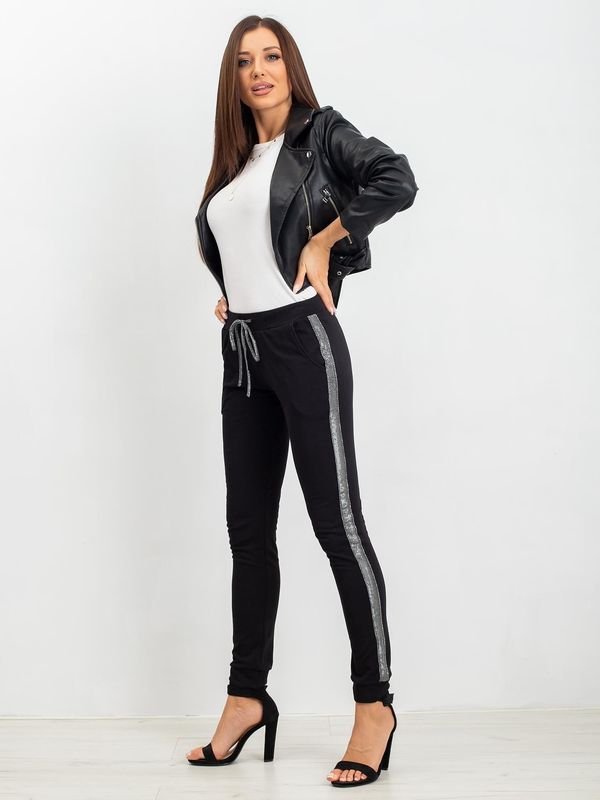 RUE PARIS Дамски спортен панталон Fashionhunters Striped