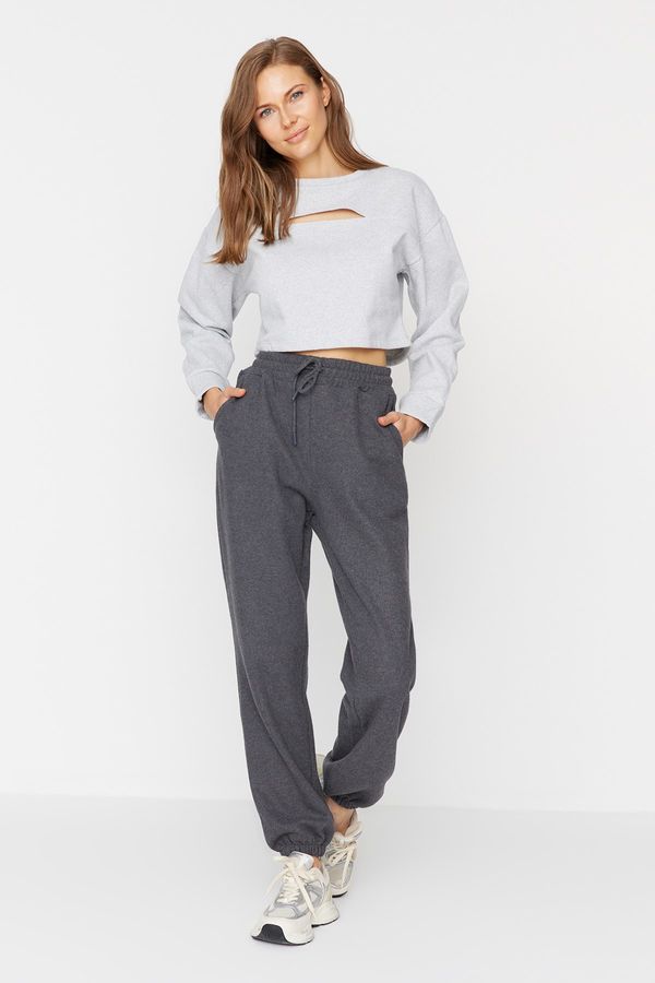 Trendyol Дамски спортен панталон. Trendyol Knitted