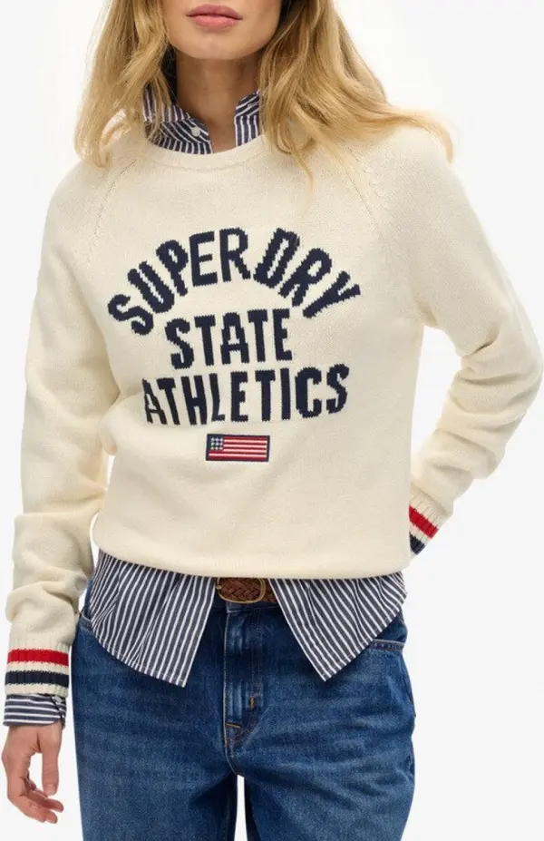 Superdry Дамски спортен пуловер Superdry