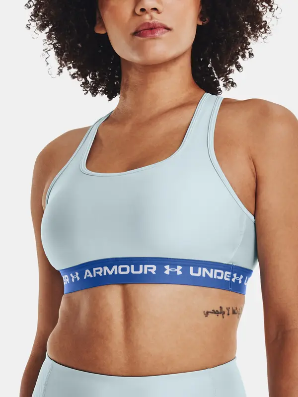 Under Armour Дамски спортен сутиен. Under Armour Crossback Mid Bra