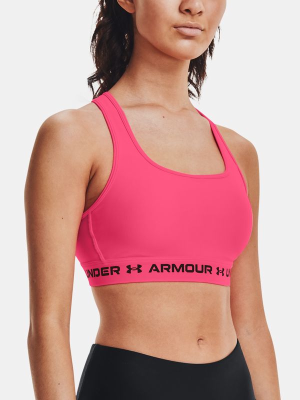 Under Armour Дамски спортен сутиен. Under Armour Crossback Mid Bra