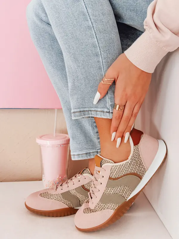 DStreet Дамски спортни маратонки INFAMES розови