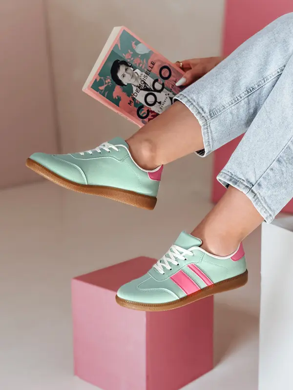 DStreet Дамски спортни маратонки NISTI зелени