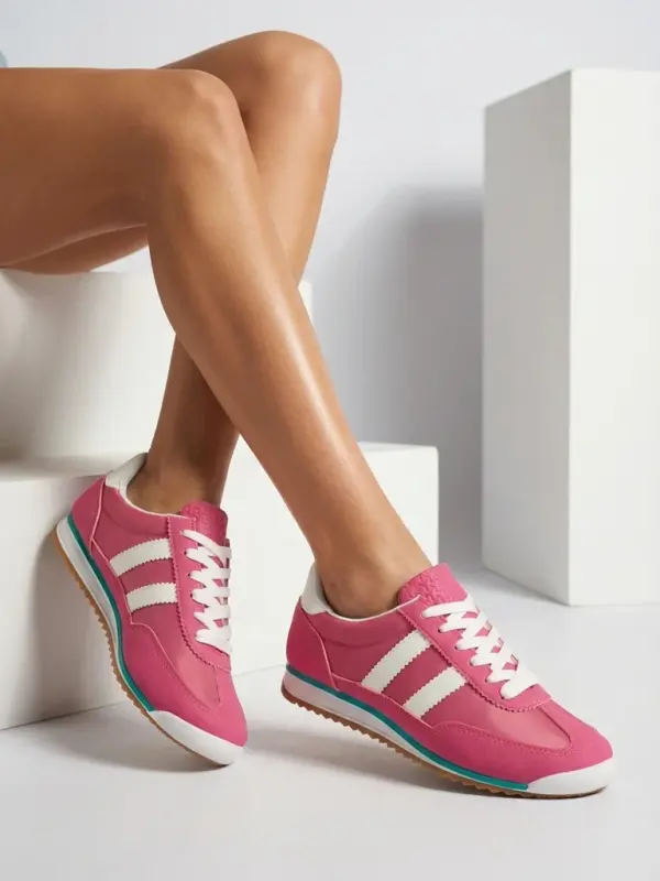 Resti Дамски спортни маратонки Resti Vebisa FUXIA