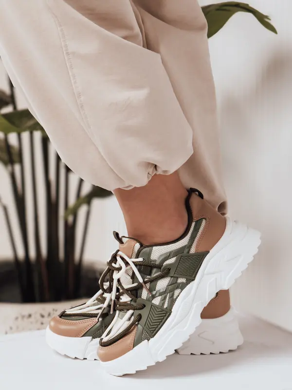 DStreet Дамски спортни маратонки RUNWIN зелени