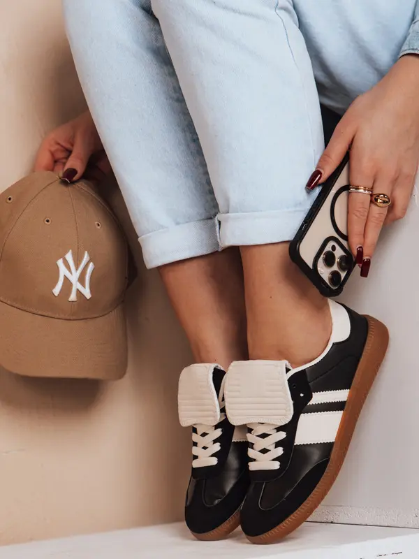 DStreet Дамски спортни маратонки SNIKAR черни