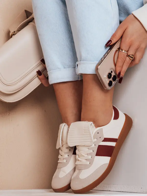 DStreet Дамски спортни маратонки SNIKAR червени