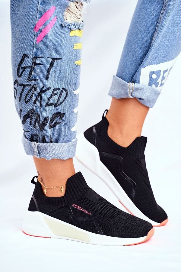 Cross Jeans Дамски спортни обувки Cross Jeans черни