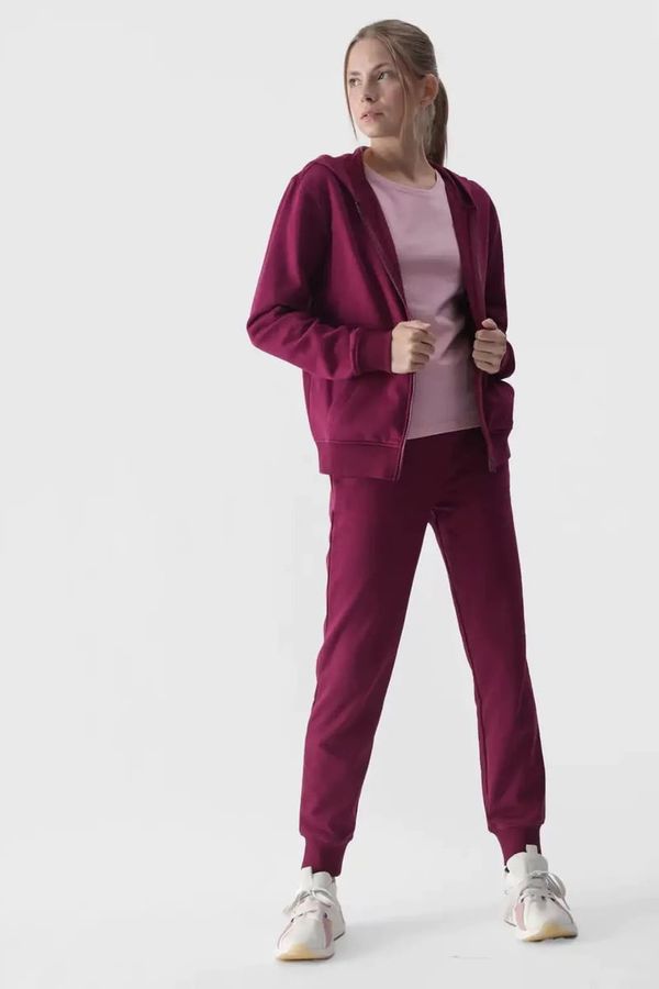 4F Дамски Спортни Панталони Джогъри Фиолетови 4F 4FWMM00TTR