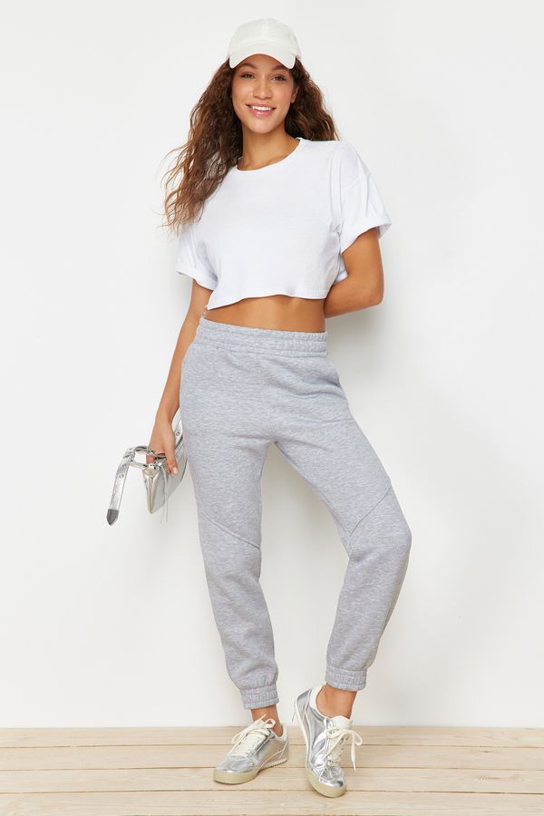 Trendyol Дамски спортни панталони Trendyol Basic
