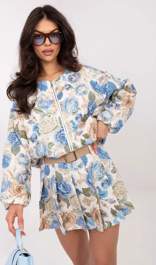 Italy Moda Дамски спортни шорти в синьо