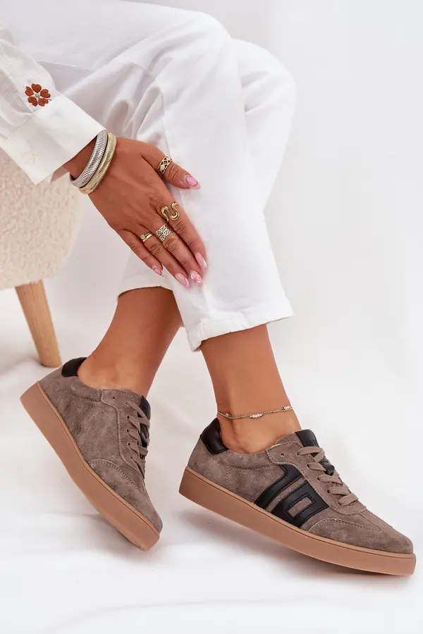 VINCEZA Дамски Суede Кецове Vinceza