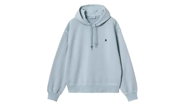 Carhartt Wip Дамски суичър Carhartt WIP в цвят Dusty Ice Blue