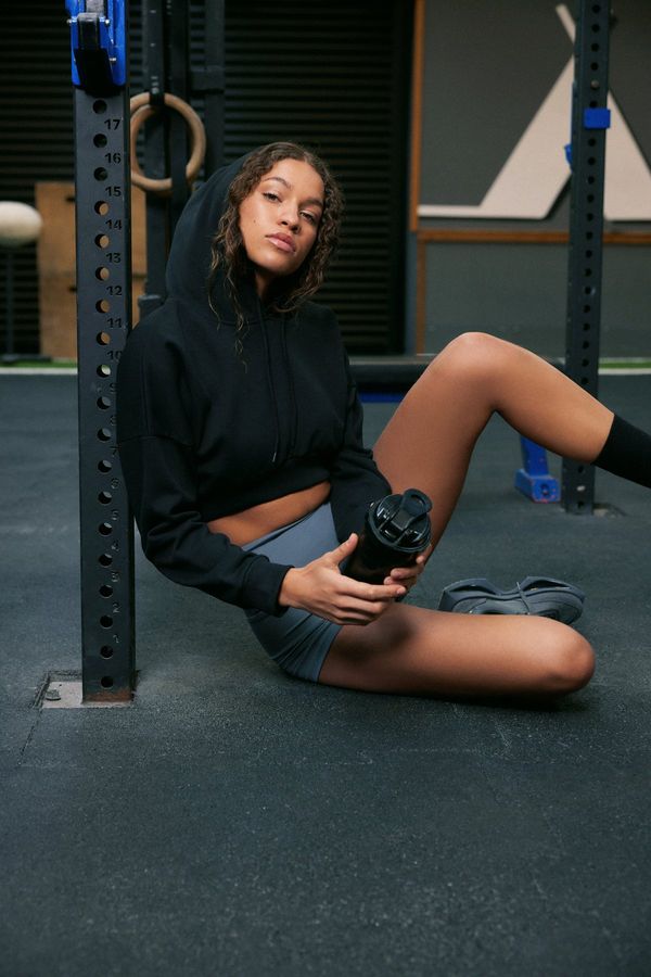 Trendyol Дамски суичър Trendyol Crop