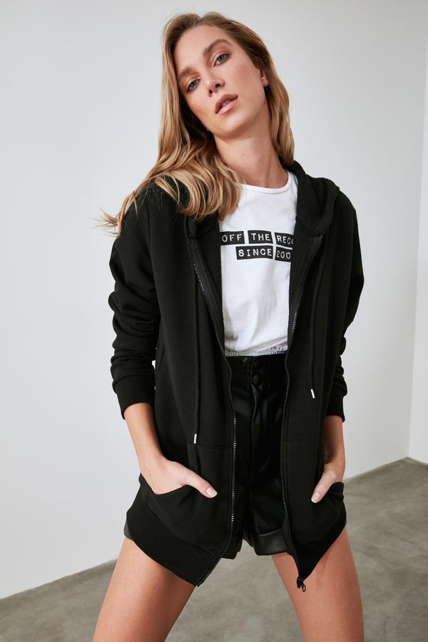 Trendyol Дамски суичър Trendyol Knitted