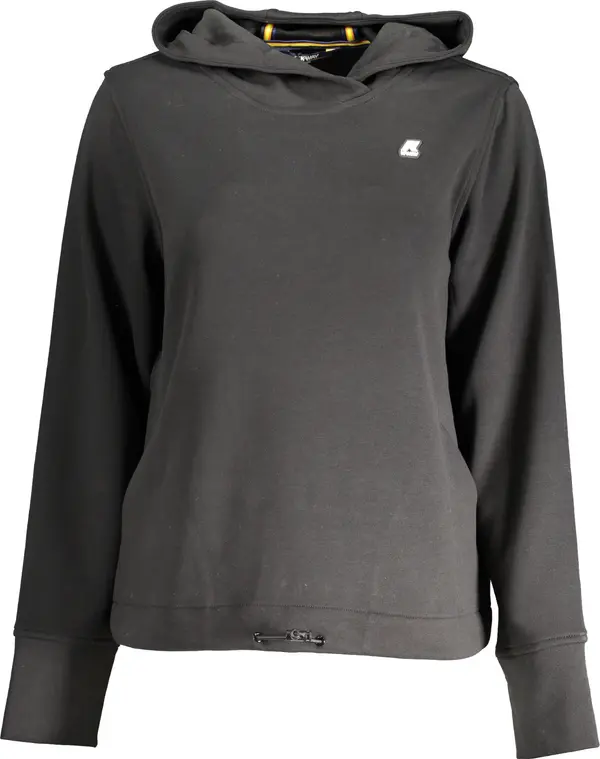 K-Way Дамски суитшърт K-WAY без цип, черен