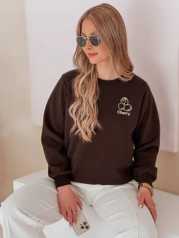 DStreet Дамски суитшърт с бродерия CHERSOFT