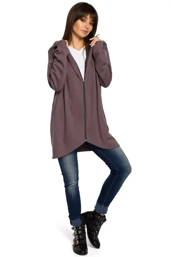 BeWear Дамски суитшърт с качулка BeWear B054
